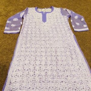 Beautiful Lucknowi Chikan Kurti! Brand new